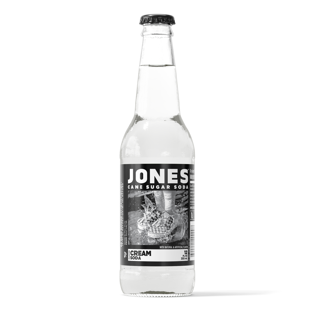JonesB Cream Soda Cane Sugar Soda