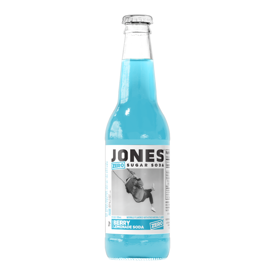 JonesB ZERO Berry Lemonade Soda